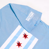 Chicago Flag T-Shirt - Blue