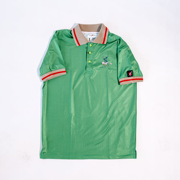 Snowman Golf Polo - Anti-Hero (Solid Green)
