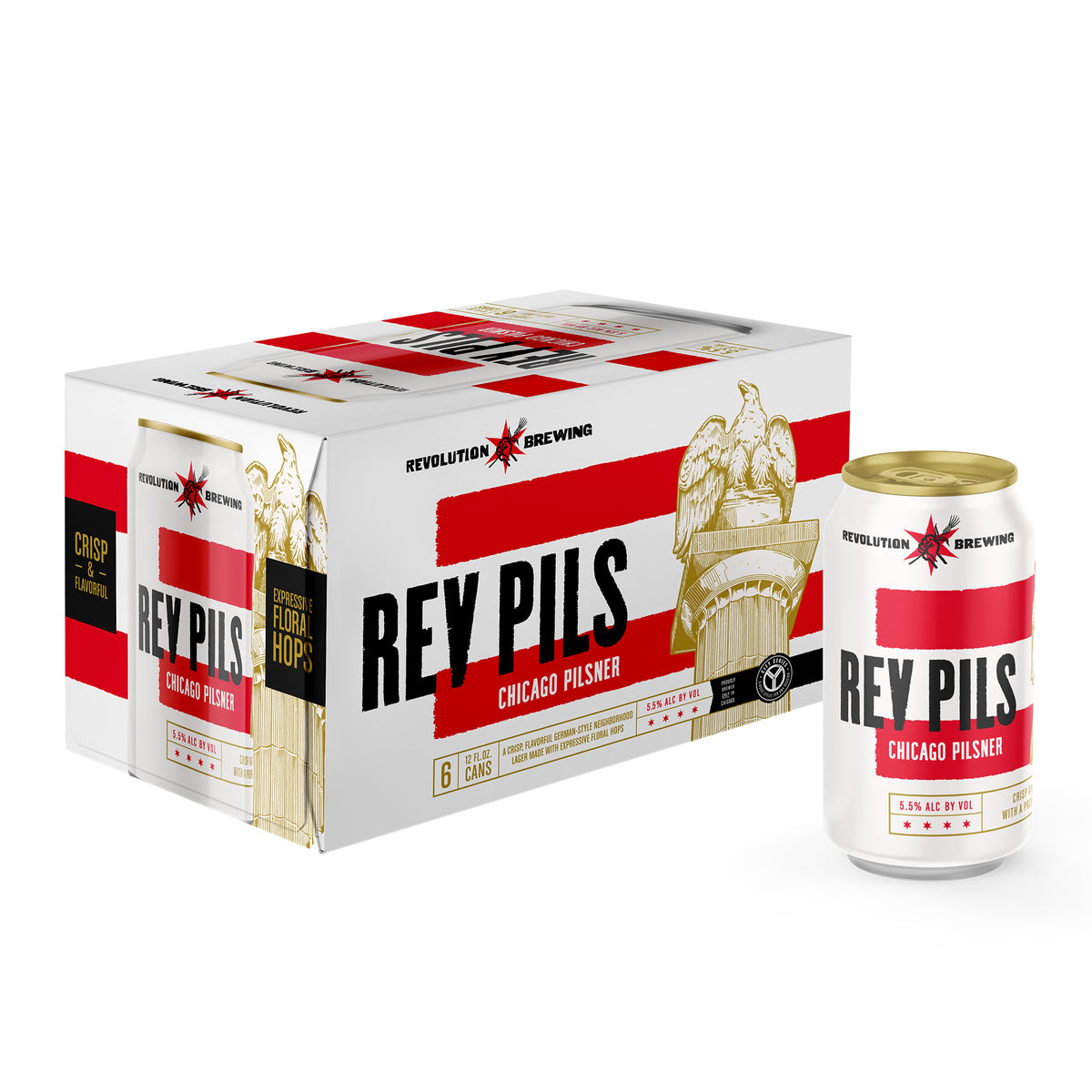 Rev Pils (6pack) Revolution Brewing