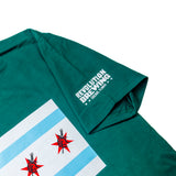 Chicago Flag T-Shirt - Shamrock