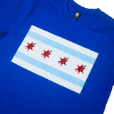 Chicago Flag T-Shirt - Liberty Blue
