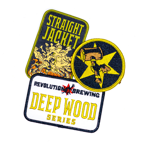 Deep Wood Series Patches