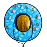 Deep Wood Straw Lifeguard Hat
