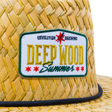 Deep Wood Straw Lifeguard Hat