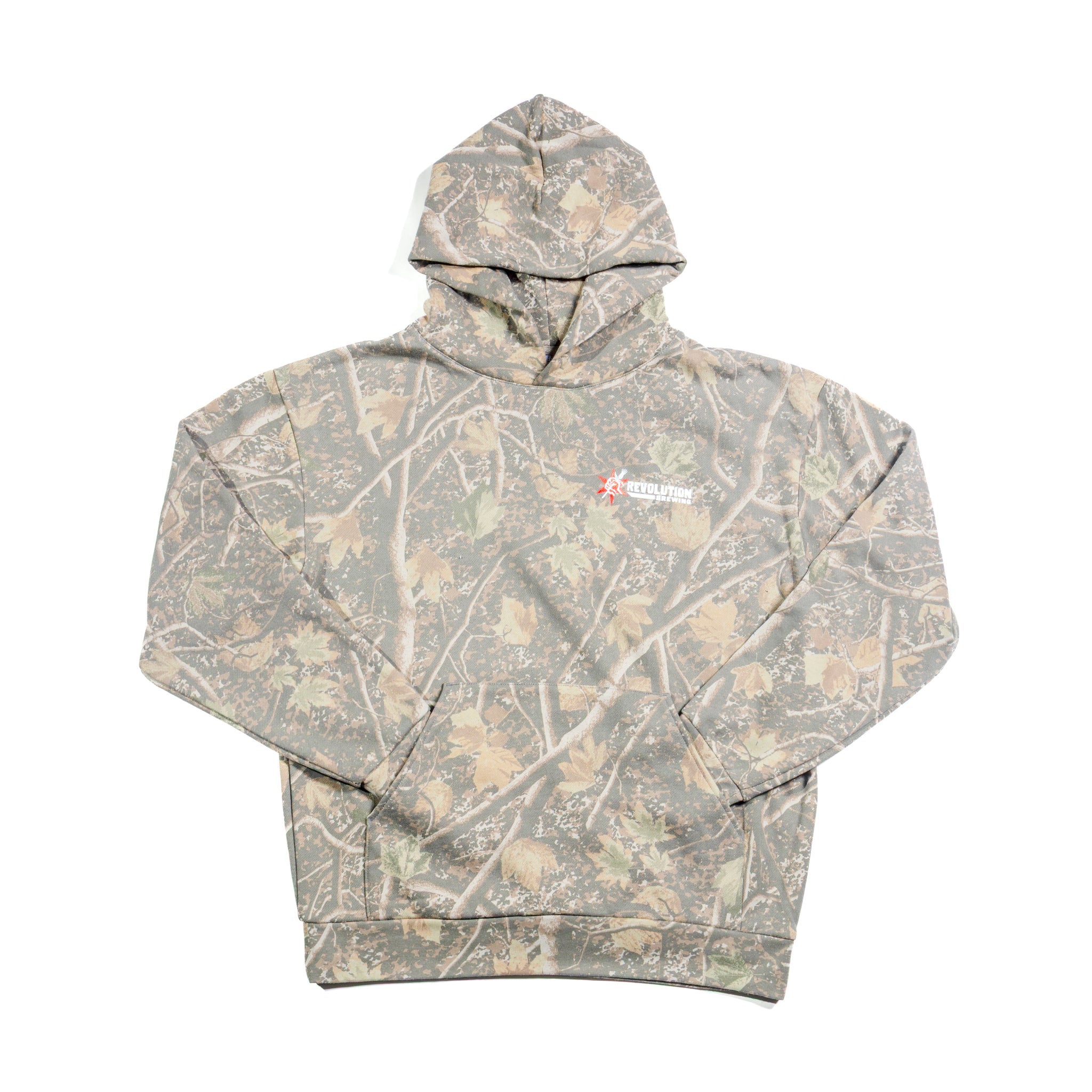 Deadwood Camo Hoodie – Revolution Brewing