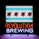 LED Sign - Chicago Flag
