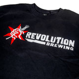 Stacked Logo Tee - Black