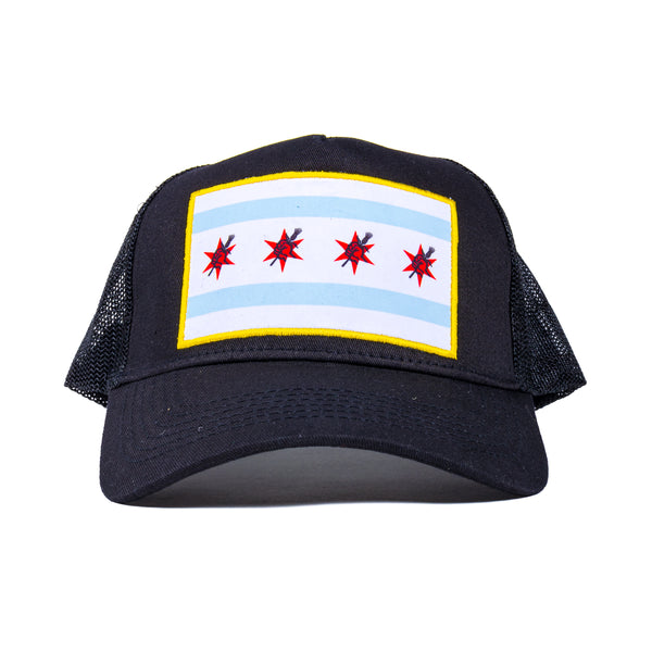 Chicago Flag Trucker Hat