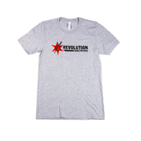 Stacked Logo Tee - Heather Grey