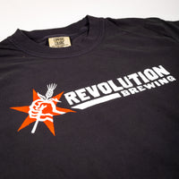 Stacked Logo Tee - Black