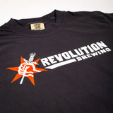 Stacked Logo Tee - Black