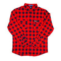 Flannel Button-Down Shirt