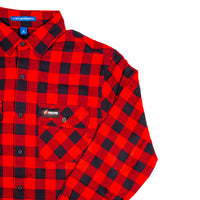 Flannel Button-Down Shirt