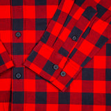 Flannel Button-Down Shirt