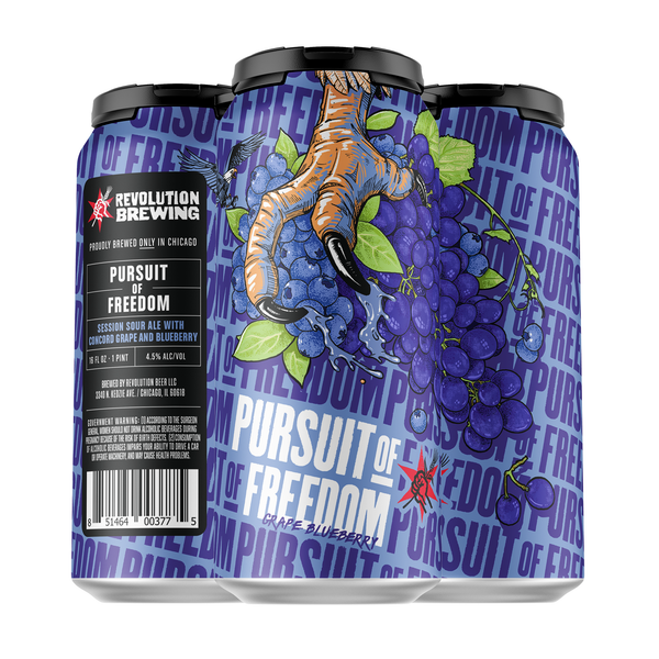 Pursuit of Freedom: Concord Grape & Blueberry